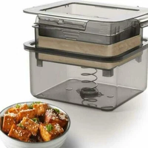 Cucina casa tofu pressa acqua scatola di scarico succo cucina utensili pressa ~ NUOVO - Foto 1 di 12
