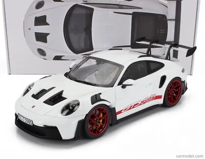 PORSCHE - 911 992 GT3 RS COUPE 2022 - WHITE RED NOREV - 1/12 -1:12 - Immagine 1 di 4