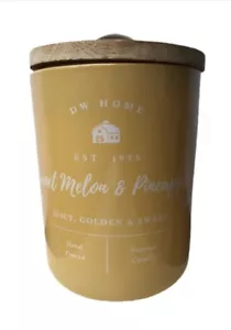 New DW HOME Sweet Melon & Pineapples 15.4 oz Richly Scented Double Wick Candle - Picture 1 of 4