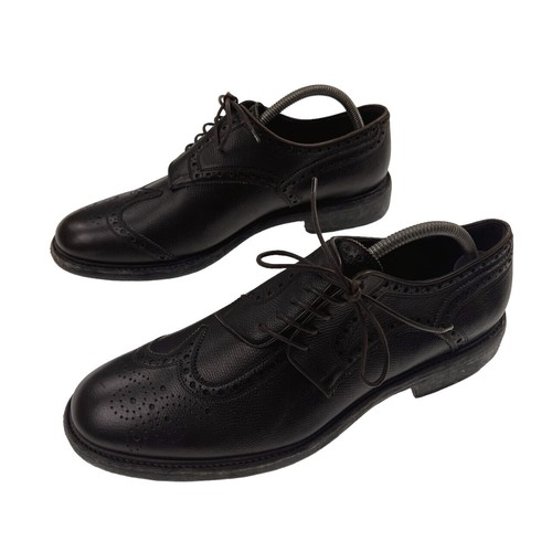 Burberry Rayford Brogues asimmetriche in pelle marrone