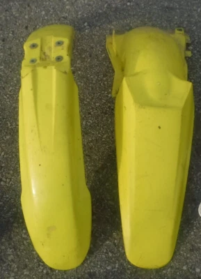 2005 SUZUKI RMZ250 FRONT & REAR FENDER FENDERS 04 05 06 RMZ-250 RM-Z250 - Image 1 of 4