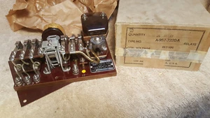 NOS vtg LEACH A-957-7220-A INVERTER RELAY Coil 24VDC 100A 100 amp ham tube radio - Bild 1 von 12