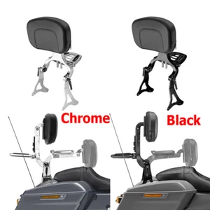 Multi-Purpose Backrest Sissy bar For Harley Road Glide Street Glide CVO 14-24 - Picture 1 of 17