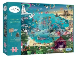 Gibsons 1000 Piece Jigsaw Puzzle - A Collective Of Creatures - Picture 1 of 1