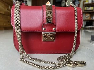 Valentino Garavani Crossbody bag Red Leather - Picture 1 of 8