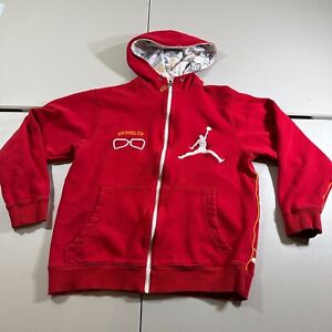 Air Jordan Hoodie Herren XL Brooklyn Reißverschluss Sweatshirt Hoodie Spike Lee Spizike Y2K