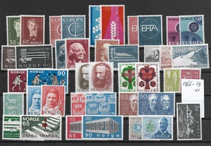 NORWAY  @ YEAR  1966-1969    MNH  SETS  Nice     Priced @ Nor.164 - Bild 1 von 1
