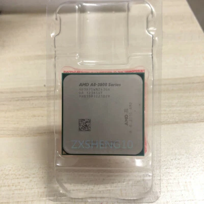 AMD A8-3870K CPU 3GHz Quad-Core 4M A8-Series AD3870WNZ43GX Socket FM1 Processor - Image 1 of 2