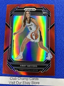2023 #143 Abby Meyers WNBA Panini Prizm Red Prizm 131/199 Mystics RC - Picture 1 of 3
