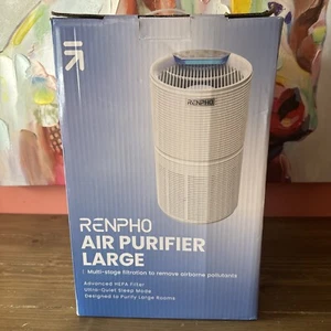 RENPHO Air Purifier for Home Large Room Up to 600 Sq.ft, H13 True HEPA Filter - Foto 1 di 2