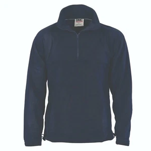 DNC Workwear Unisex Half Zip Polar Fleece Jumper Outerwear Work Tradesman 5321 - Picture 1 of 2