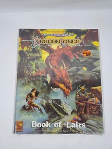 Advanced Dungeons & Dragons Dragonlance Book of Lairs #9396 TSR 1993 NUOVO - Foto 1 di 2