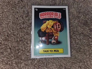 B75: Horrible Kids Series 9 Parla con MIA #278a, GPK, Spazzatura Secchio Bambini - Foto 1 di 5