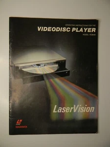 Magnavox LaserVision Videodisc Player VC8040 Operating Instructions - Picture 1 of 4