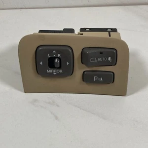 2001-2006 Lexus LS430 Power Mirror Fold Park Assist Front Driver Switch Beige - Picture 1 of 16
