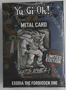 ¡YUGIOH! - EDICIÓN LIMITADA METAL COLECCIONABLE - EXODIA EL PROHIBIDO - Imagen 1 de 4