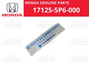 HONDA Genuine 17125-5P6-000 Earth Dreams Technology HYBRID JDM Emblem Japan New - Picture 1 of 7