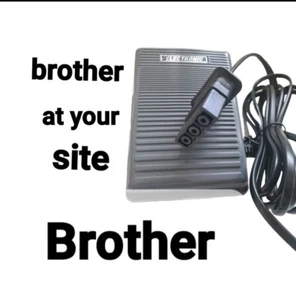 BROTHER OVERLOCKER FOOT CONTROL PEDAL NEW TYPE OVERLOCK - 929D,1034D,3034D,4234D - Picture 1 of 5