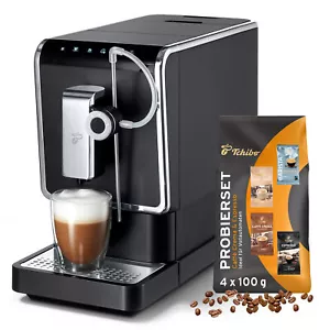 Tchibo Kaffeevollautomat Esperto Pro Anthrazit - Kaffeeprobierset GRATIS - Bild 1 von 9