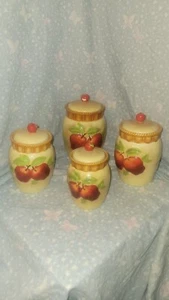 Vintage Apple Canister Exclusively for Cracker Barrel - Picture 1 of 17