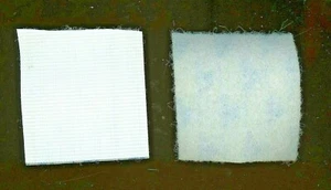5' x 2" Strip of Strong Hook and Loop Self Adhesive Sticky Back White B4-23 - Picture 1 of 1