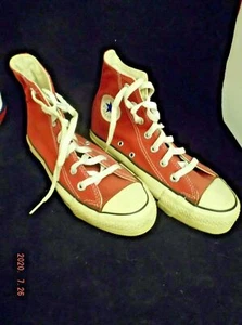 Vintage All-Star Damen/Herren Chuck Taylor High-Top Größe 4 kostenloser Versand - Bild 1 von 6