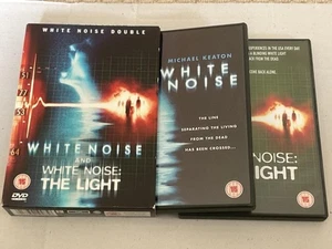 White Noise & White Noise The Light DVD 1 + 2 Boxset Michael Keaton DVD - Picture 1 of 7