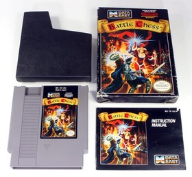 CIB NES Nintendo Battle Chess with Original Manual, Box & Sleeve