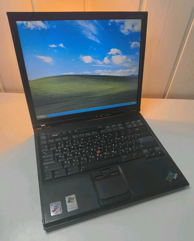 Windows 98 + Windows XP Dual Boot Notebook IBM | Pentium M / 1 GB / 80 GB | TOP! - Bild 1 von 4