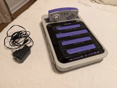 Hyperkin Retron 5 Launch Edition Gray Console, Tested Working - Image 1 of 4