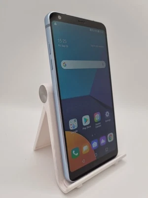 LG G6 Blue Unlocked 32GB 5.7" 13MP Android Smartphone Cracked Back - Image 1 of 4