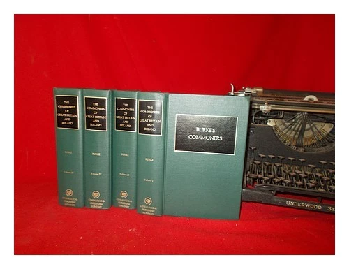 BURKE, JOHN (1787-1848) A genealogical and heraldic history of the commoners of - Image 1 of 1