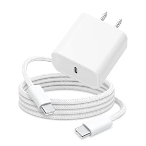 6FT 20W Fast Charger Adapter for AirPods 4 Gen 4 Generation - Picture 1 of 4