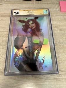 ZIRTY GIRLZ #3 POKEMON Eevee Signed By Ryan Kincaid Foil CGC 9.8 RARE - Picture 1 of 3