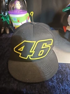 VR46 Valentina Rossi Black Baseball Hat #46 Racing Cap Snapback  - Picture 1 of 5
