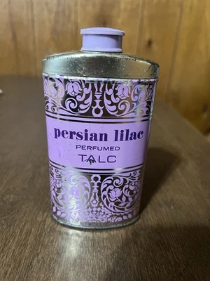 ЧИТАЙТЕ Парижская сирень перфулированный тальк олово апрель душ винтажный декор коллекционный - Изображение 1 из 4