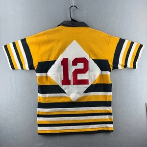 Vintage Hornets Rugby Clun Shirt Mens XL Barbarian Heavy Cotton Jersey Polo - Picture 1 of 17