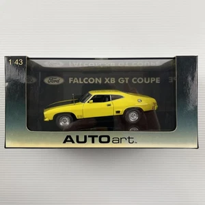 Ford Falcon XB GT Hardtop Coupe Yellow Blaze 1:43 AUTOart Biante Model Car - Picture 1 of 9