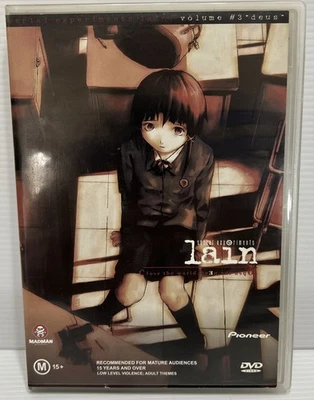Serial Experiments Lain Vol. 3  DVD Region 4 (TESTED VGC) - Image 1 of 4