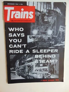 Trains The Magazine of Railroading December 1961 - Picture 1 of 1