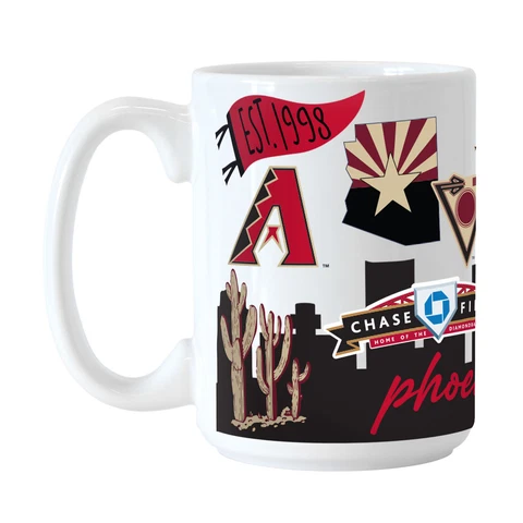 Arizona Diamondbacks 15oz. Native Ceramic Mug Cover