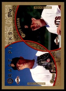 1999 Topps Chris Jones/Jeff Urban Rookie Baseball Card C #213