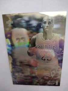 SP Michael Jordan TEST STICKER 1991-92 UD Hologram Prototype MEGA RARE PROMO - Picture 1 of 11