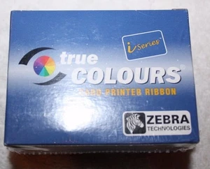 Zebra True Colours Kartendrucker Farbband YMCUVK 500 Bilder P6401 800014-941-01DM - Bild 1 von 4