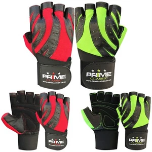 Levantamiento de pesas fitness entrenamiento culturismo cuero guante acolchado correa gimnasio 116 - Imagen 1 de 4