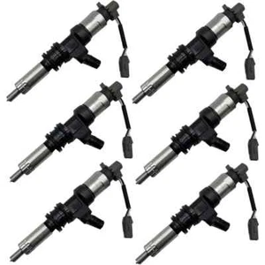 6PCS Fuel Injector 095000-5450 ME302143 For Mitsubishi Fuso Fighter 7.5L 6M60  - Picture 1 of 7
