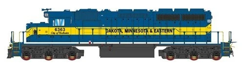 N Scale Intermountain 69384S-03 SD40-2 Dakota, Minnesota & Eastern Rd# 6369 DCC - Image 1 of 1