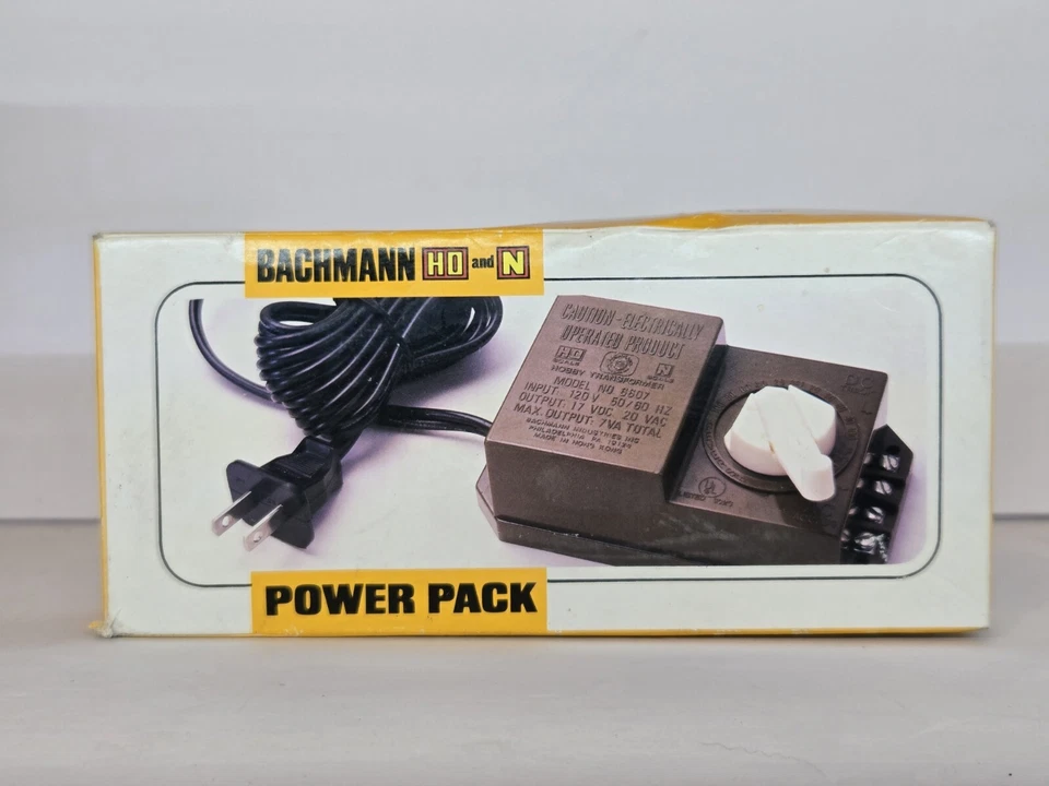 Bachman Train Power Pack 6607 For Electric Vtg Train And Rail Cars FREE SHIPPING - Image 1 of 4