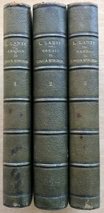 3 volumes 1824 LANZI : Saggio di lingua etrusca e di altre antiche d'Italia... - Picture 1 of 8