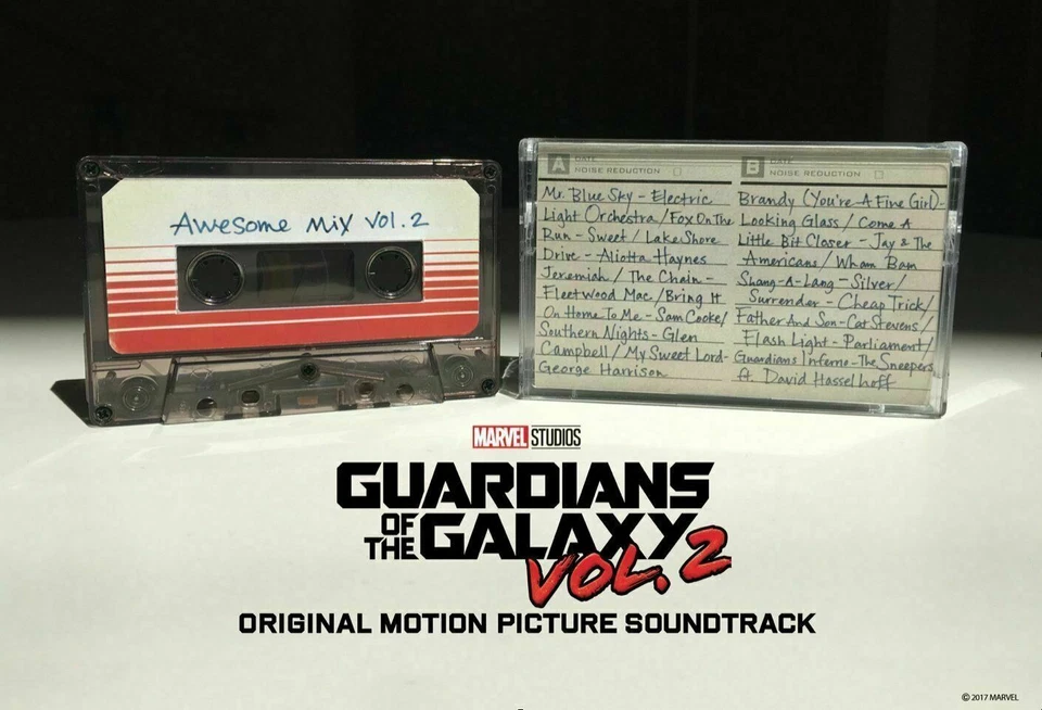 Guardians Of The Galaxy Awesome Mix Vol 2  NEW Sealed Cassette Tape !  - Image 1 of 3
